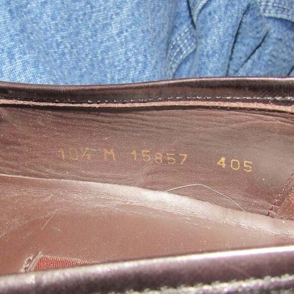 Mezlan Black Suede Silver Horsebit Loafers Size 10.5 M Excellent Pre-Owned Cond - Picture 12 of 12